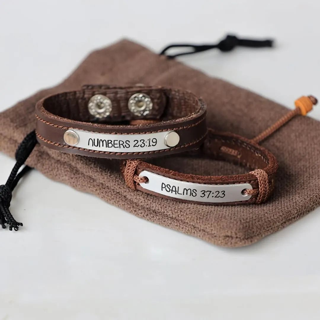 Custom Leather Bracelet